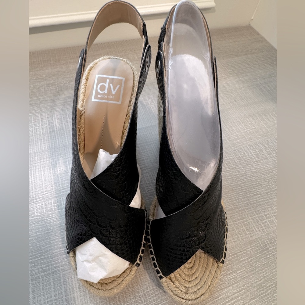 DV by Dolce Vita Black Espadrilles